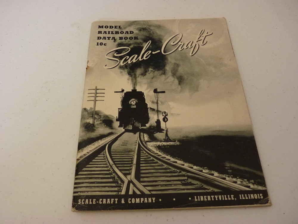 Scale-Craft Model Railroad Data Book 1941