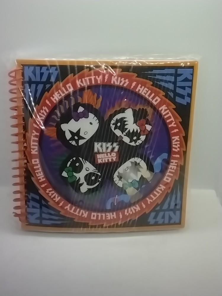 Hello Kitty Kiss Notebook Sealed Gene, Paul, Ace, Peter
