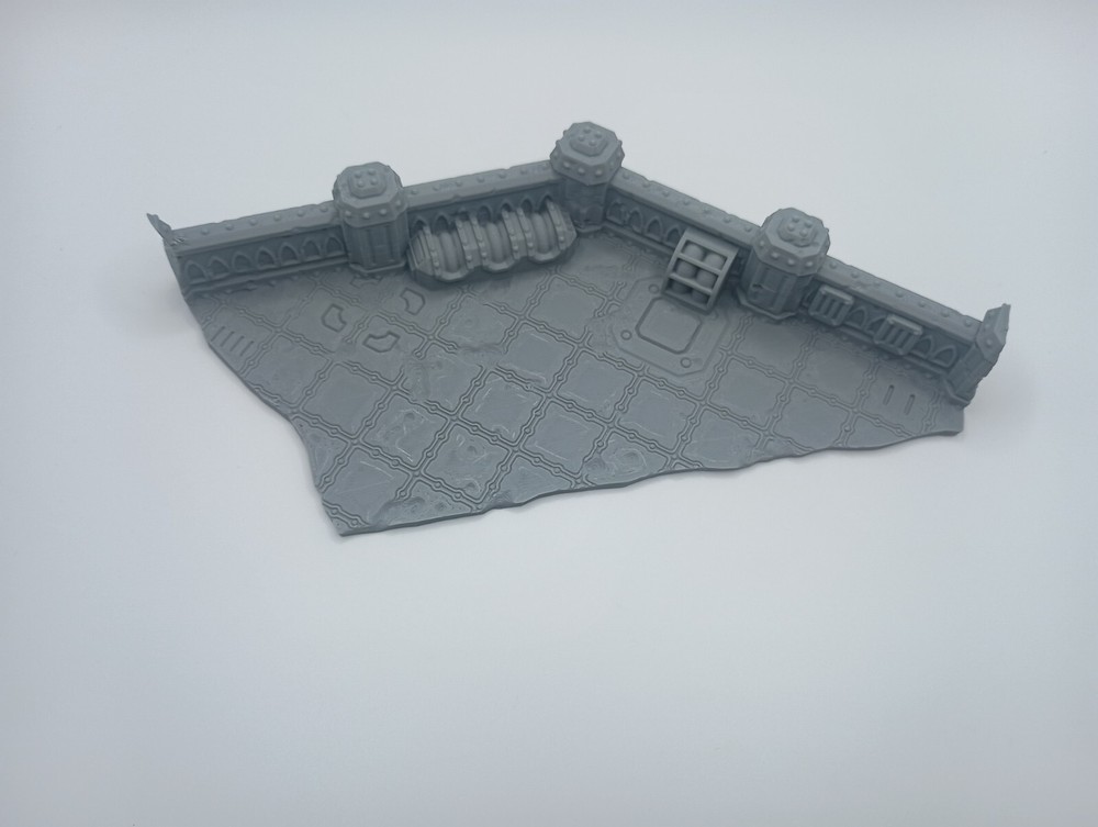 Gothic Sector 75 Modular Sci-Fi Ruins Building # 14 (32mm Scale) [PTO]