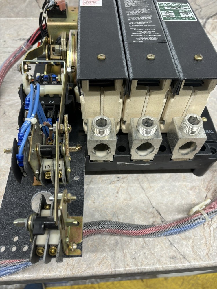 ASCO 400 Amp Automatic Transfer Switch 480 Volt Contactor Only