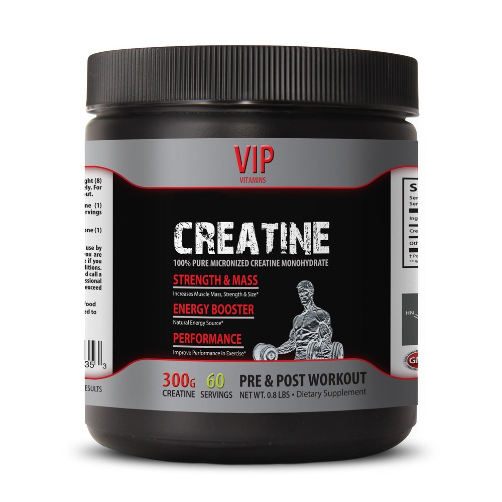 muscle gain - MICRONIZED CREATINE 300G - athletic performance 1 CAN