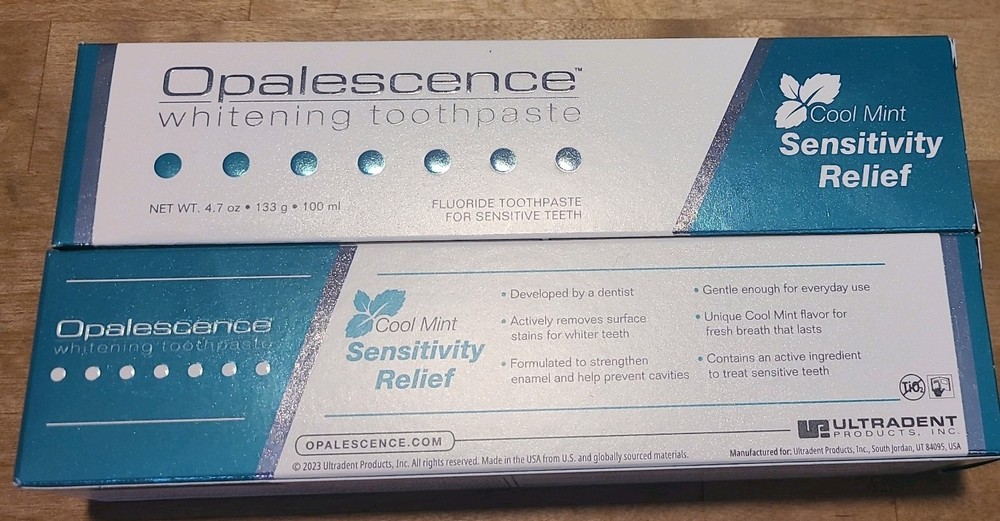 Opalescence Whitening Toothpaste - Sensitivity Relief - Cool Mint - 4.7oz
