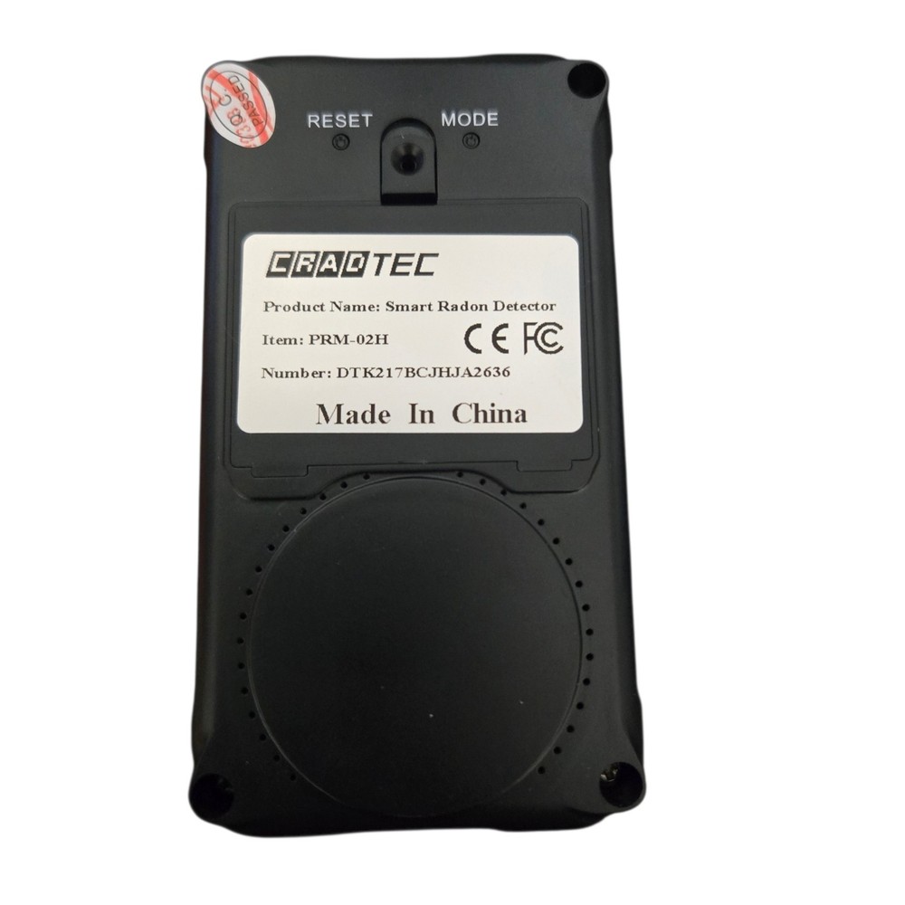 Smart Radon Detector, Radon Detector for Home, Digital Display