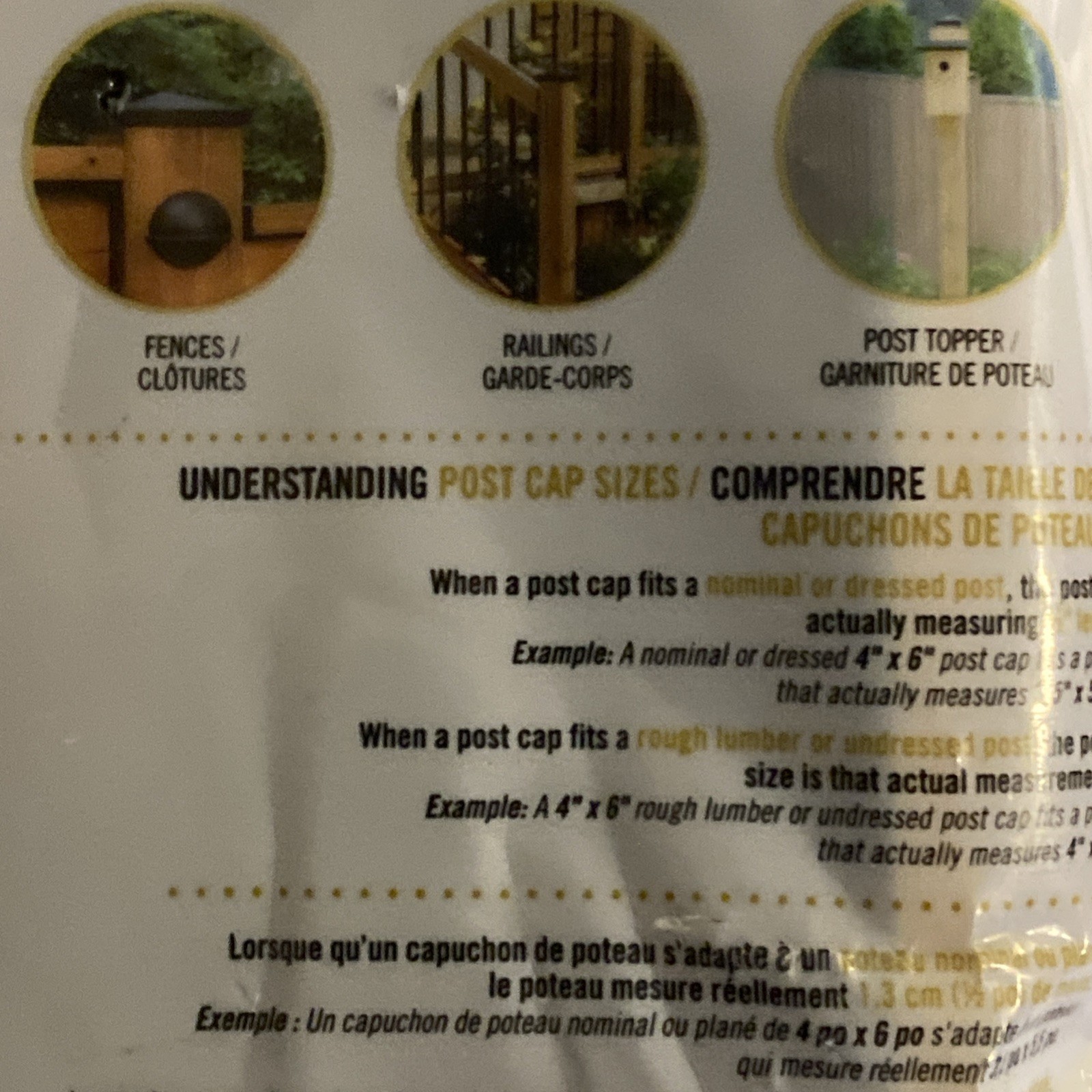 4" x 6" Heavy Duty Aluminum Pyramid Post Cap - Black