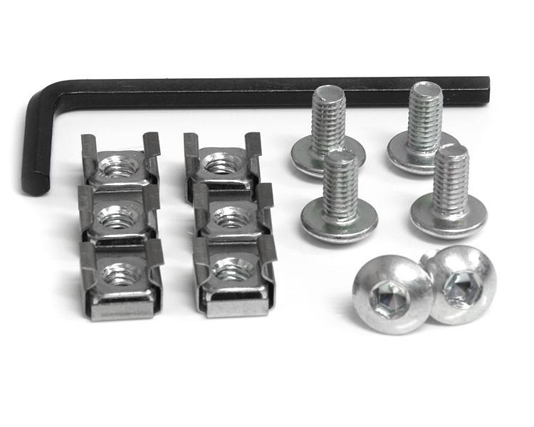 HINGED 2U 19" Startech Panel Patch Wall Mount (Black)