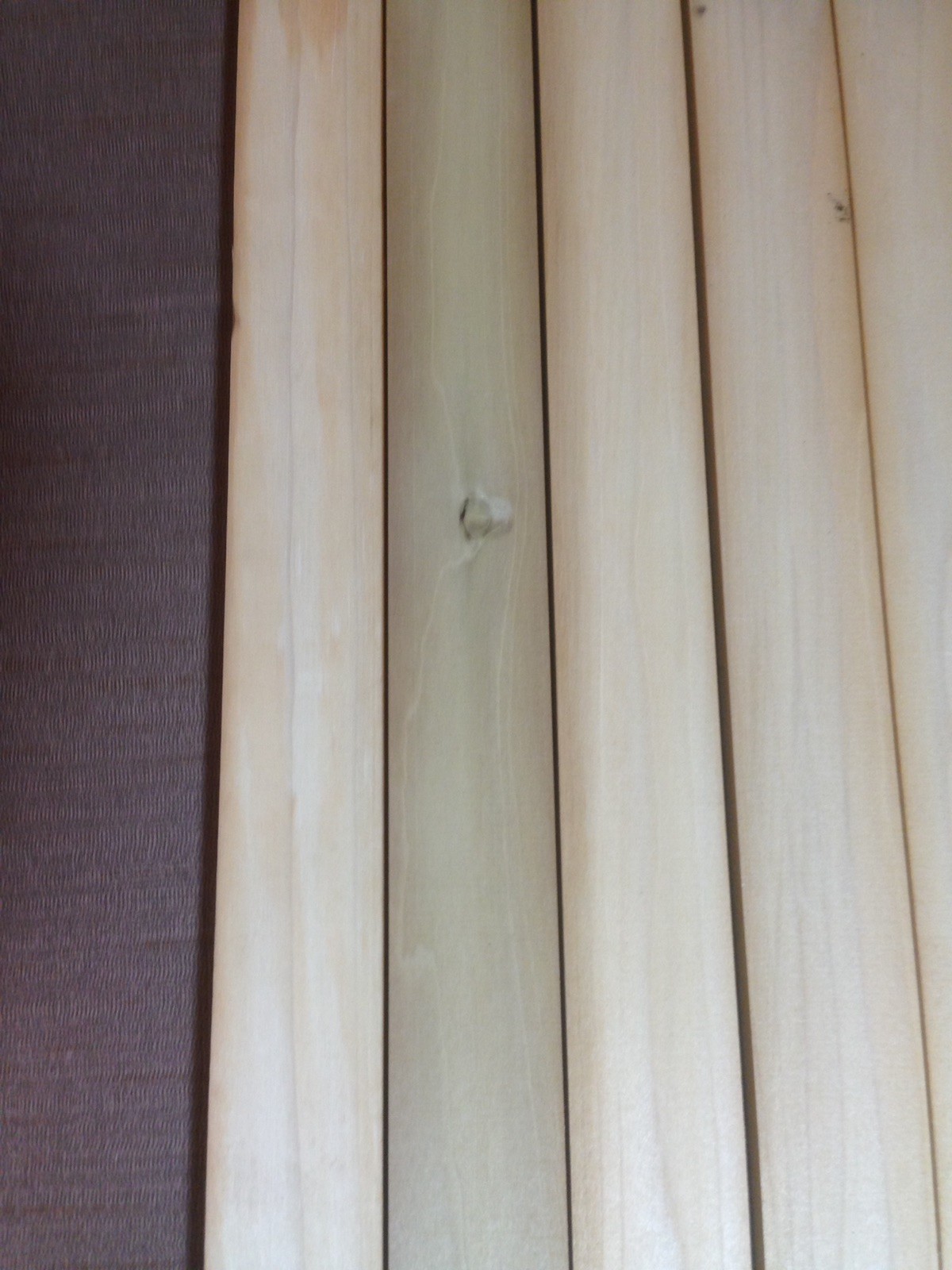Poplar hardwood Lumber 5 Pieces 3/8"x 1-1/2"x58"+