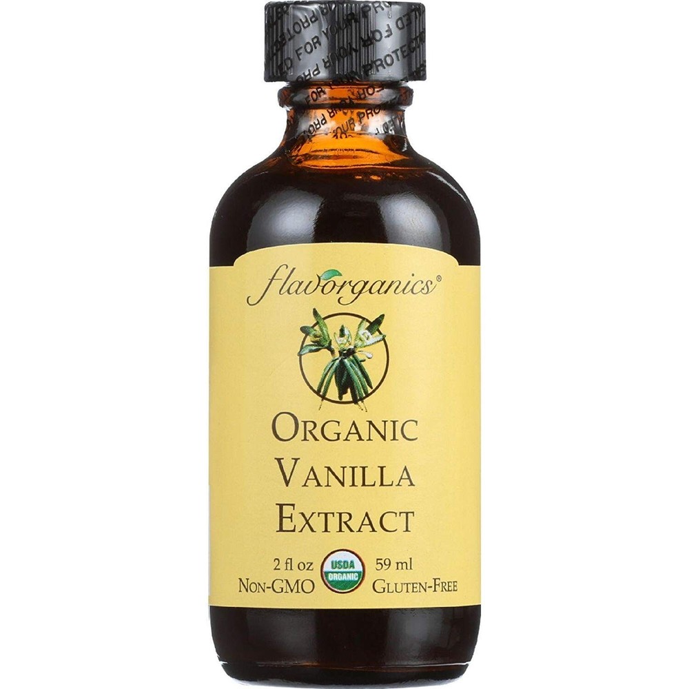Flavorganics Organic Vanilla Extract 2 FL OZ (2 PACK)