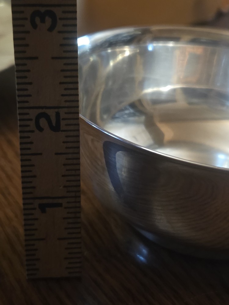 Silver On Copper 4-in Bowl
