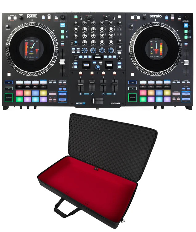 Rane Performer 4-channel Motorized DJ Controller with Soft Case