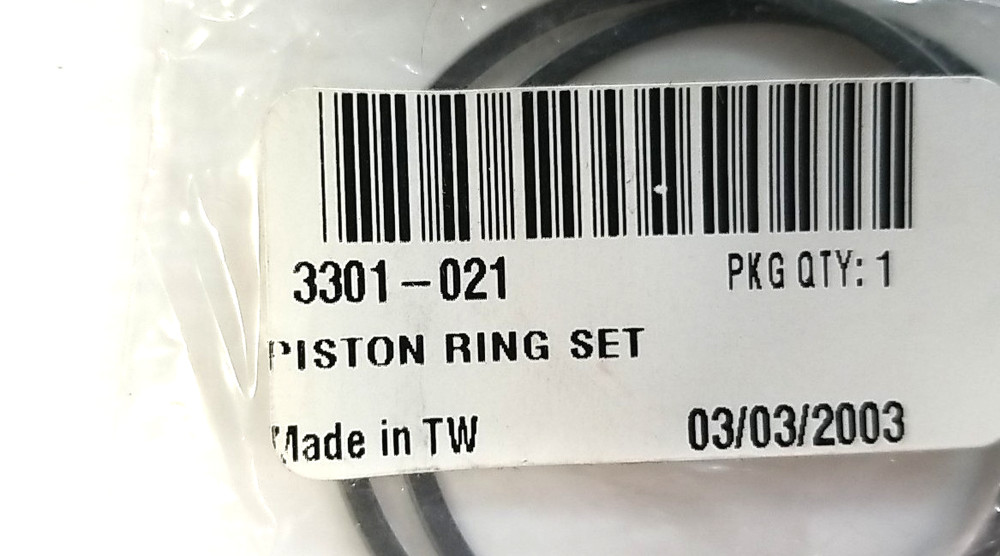 NOS ARCTIC CAT PISTON RING SET 3301-021 ARTIC