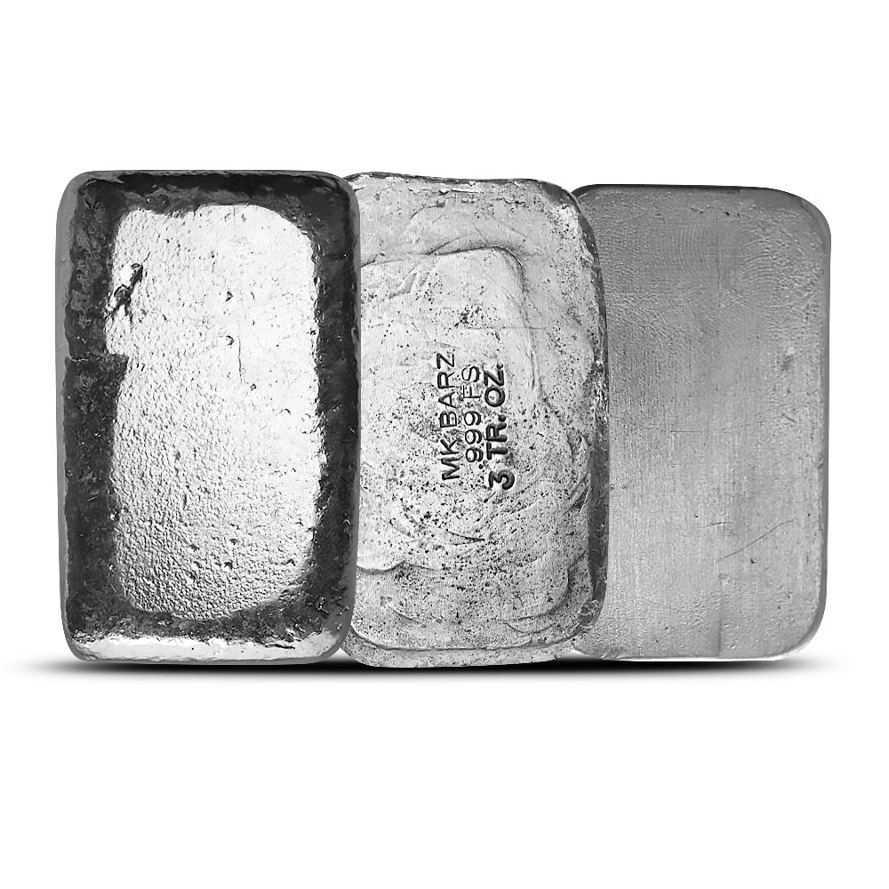 3 oz Silver (Varied Condition, Any Mint, Various Forms) Random Brand