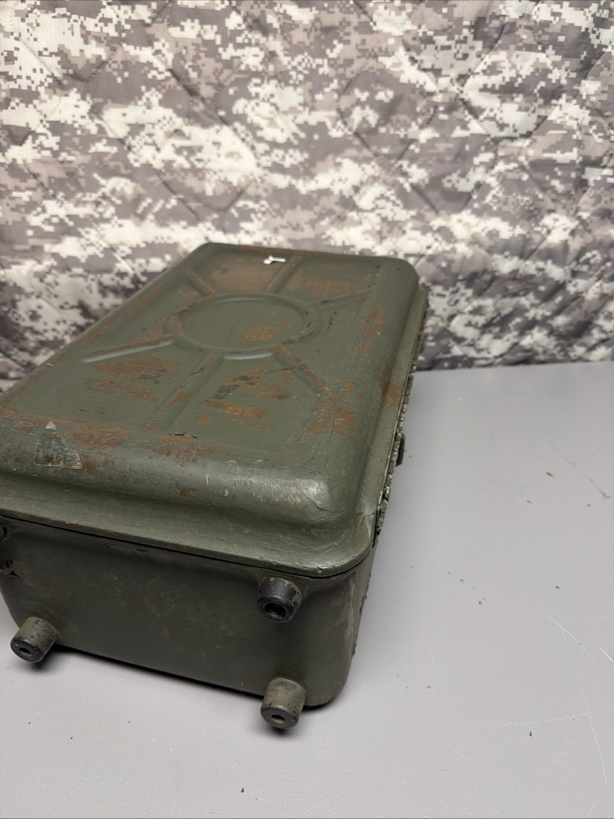 Antique Military Issue Kollsman Aircraft Periscopic Periscope Sextant & Case #03