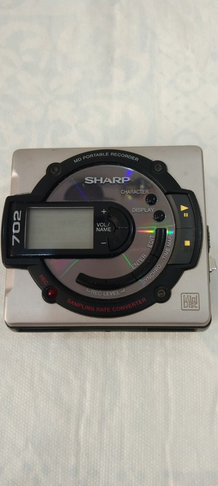 sharp minidisc & recorder md-ms702