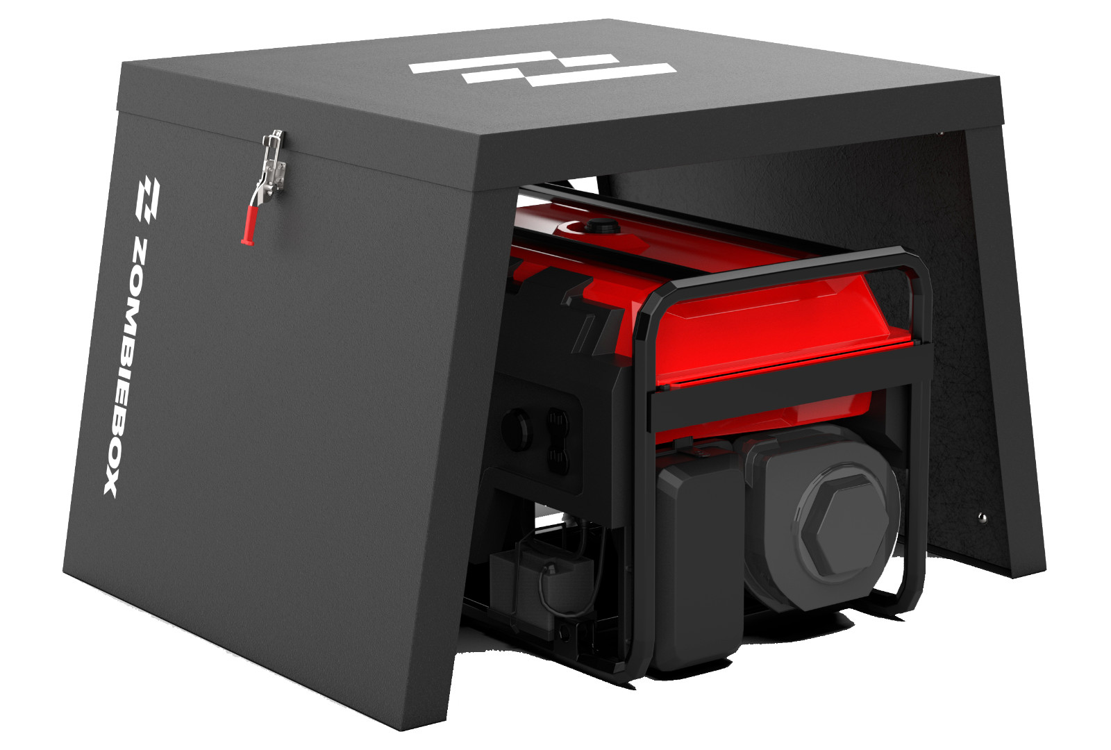 Generator Running Cover & Noise Barrier | Steel Generator Shelter