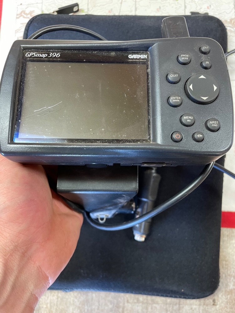 Garmin GPSmap 396 with yoke mount 