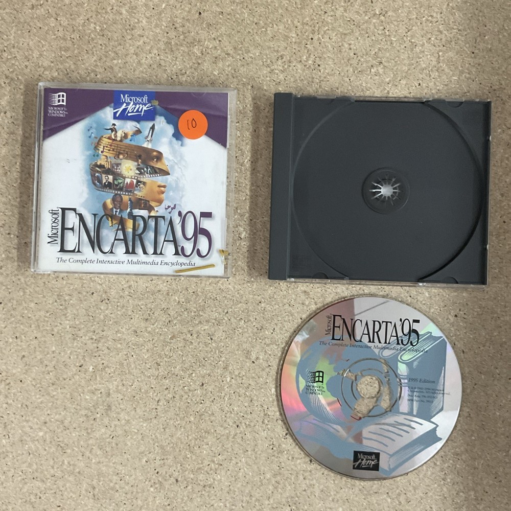 Microsoft Encarta Encyclopedia 2000 (Media Only) for Windows Case Separated