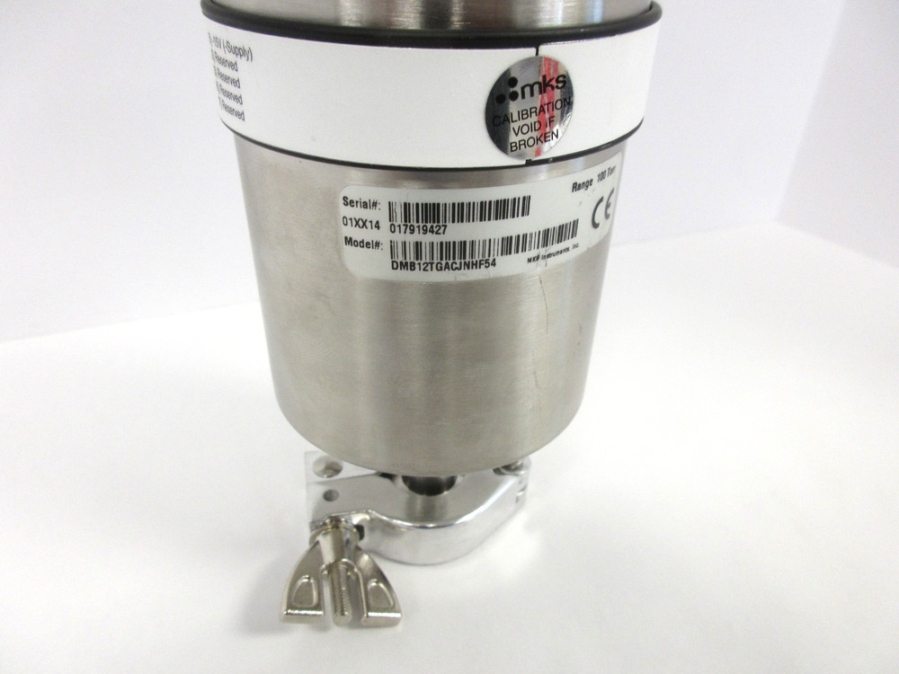 MKS I-Baratron DMB12TGACJNHF54 Digital Capacitance Manometer. Range 100 Torr