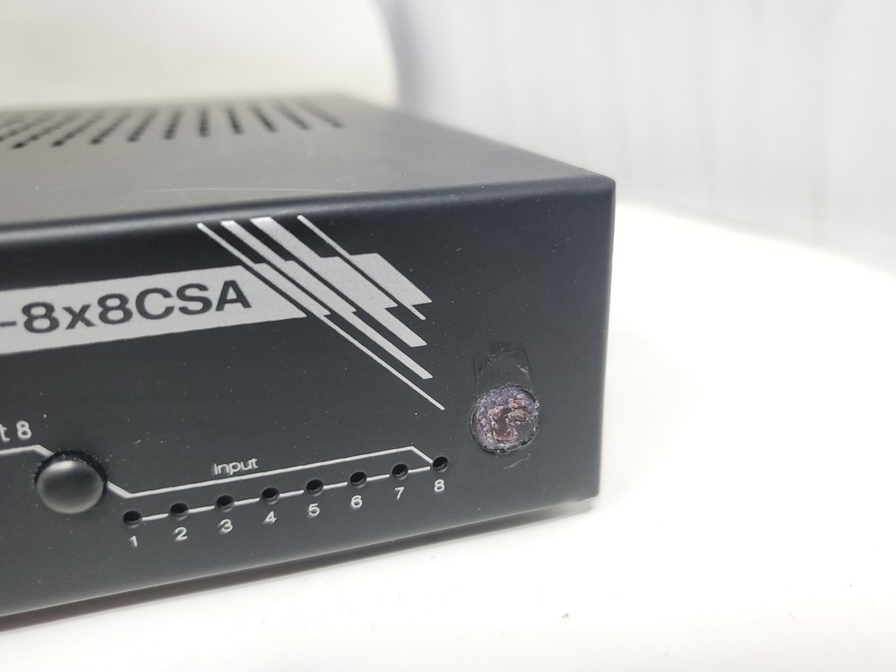 Key Digital KD-8x8CSA| 8x8 Matrix Switcher- **Read**