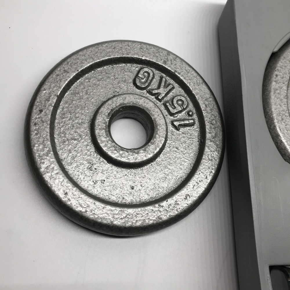 30lbs 14kg Adjustable Dumbbell Set Weights With Carry Case Missing Two Collars