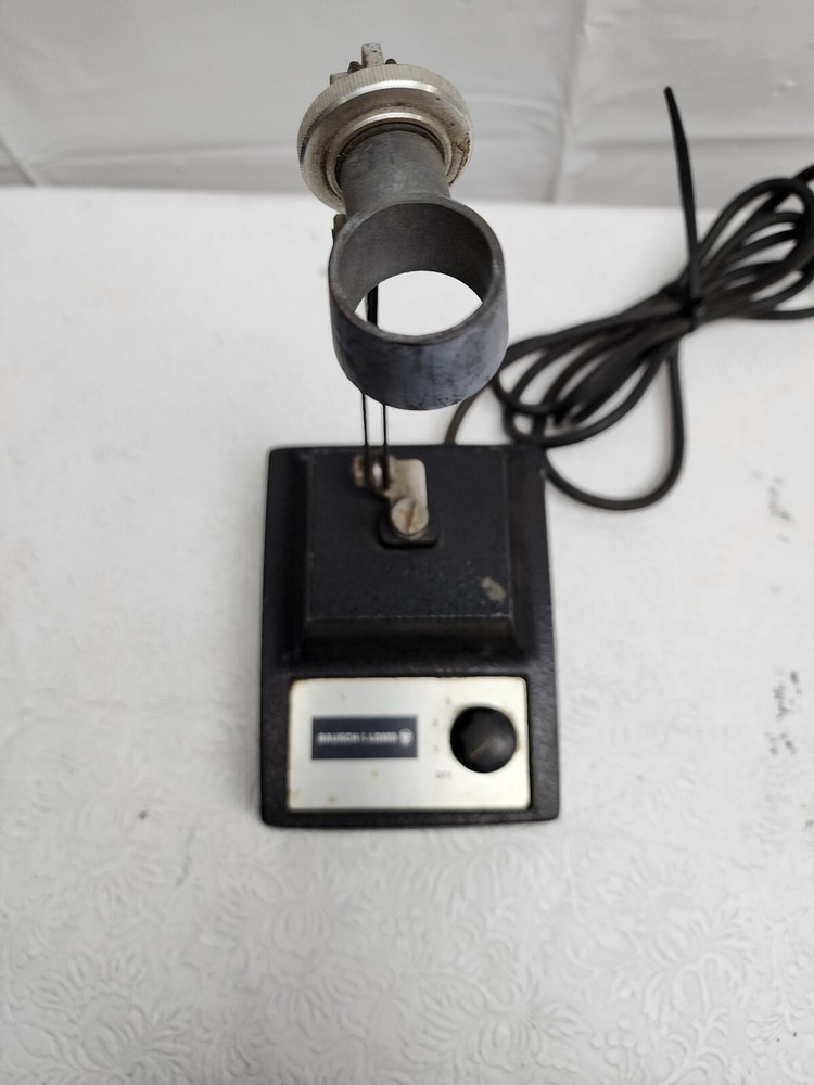 Bausch & Lomb Microscope Transformer Light Source Holder 31-35-28 Lab Device