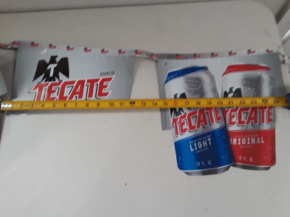 Tecate/ Tecate light decorations flags