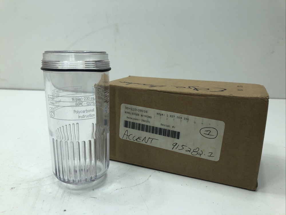 Rexroth 1826009336 Oiler Bowl w/ O-ring