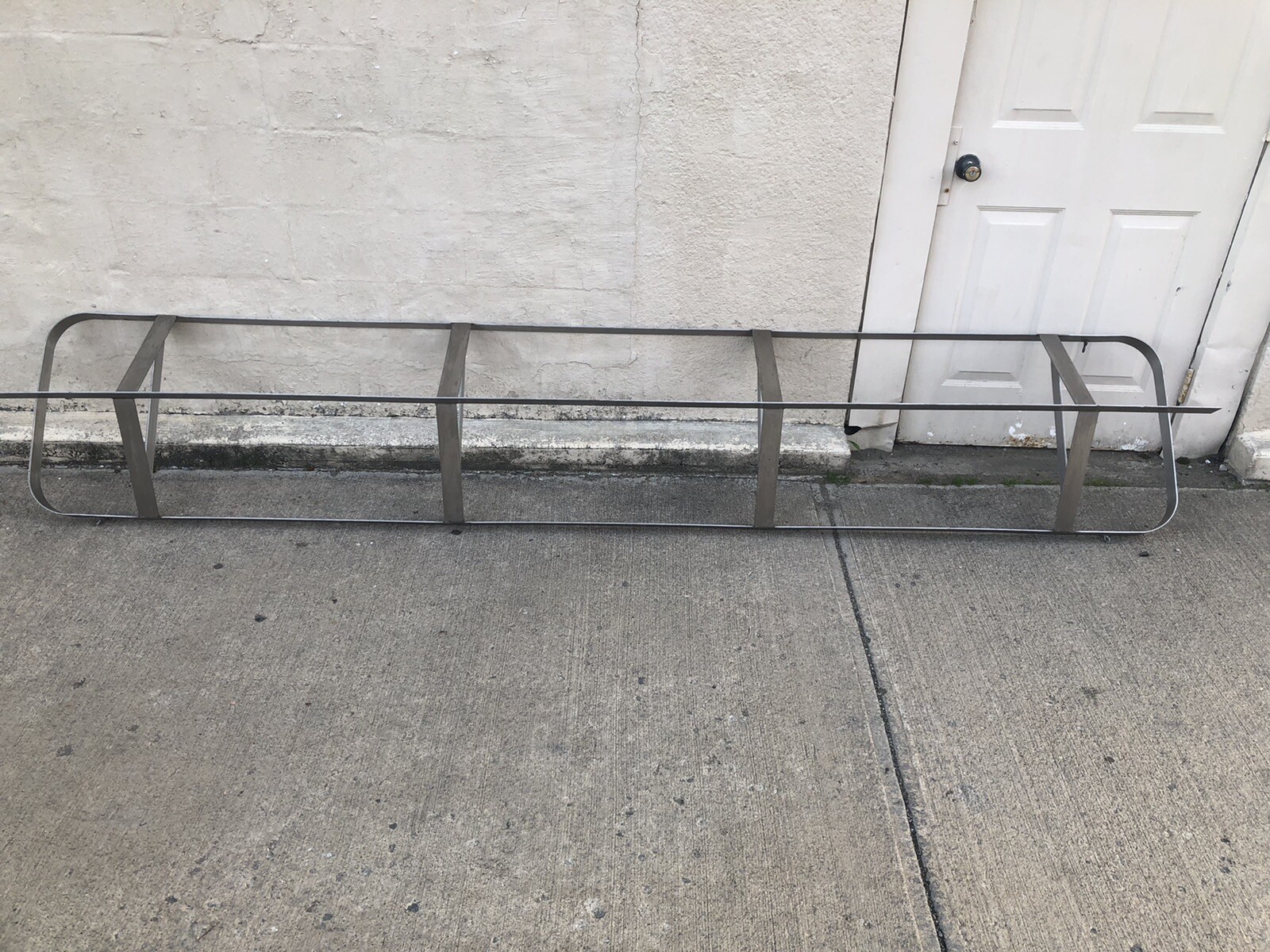 Stainless Steel Hanging Pot Rack Commercial Kitchen 120" Ten Feet Long