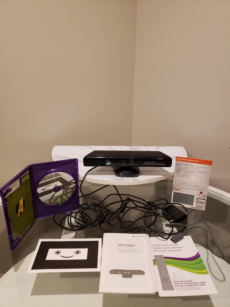 Microsoft Xbox 360 Kinect Bundle Camera Sensor 1414 Manuals, Game & Accessories.