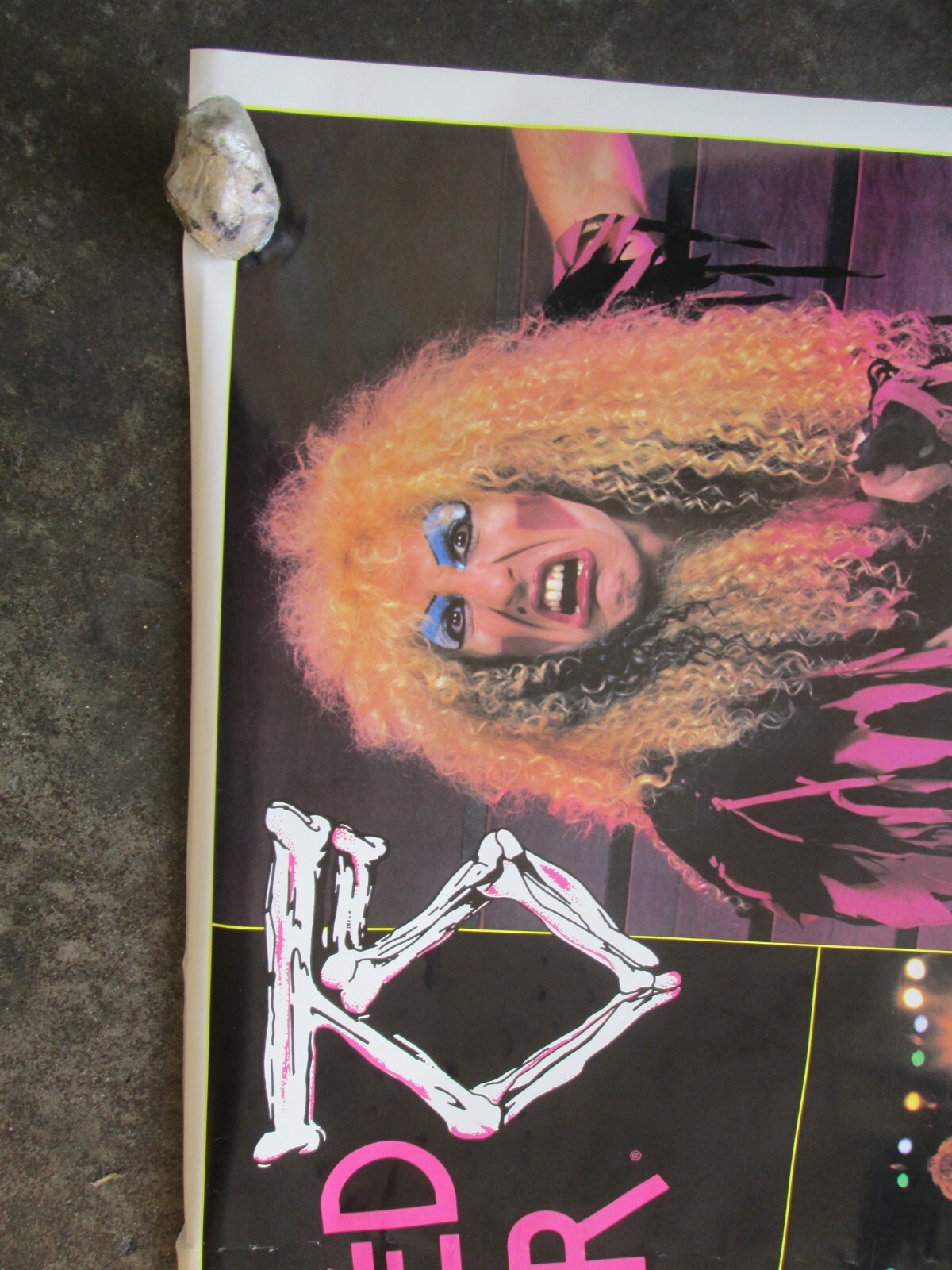Twisted sister large Poster Vintage 1984 heavy metal rock C2165