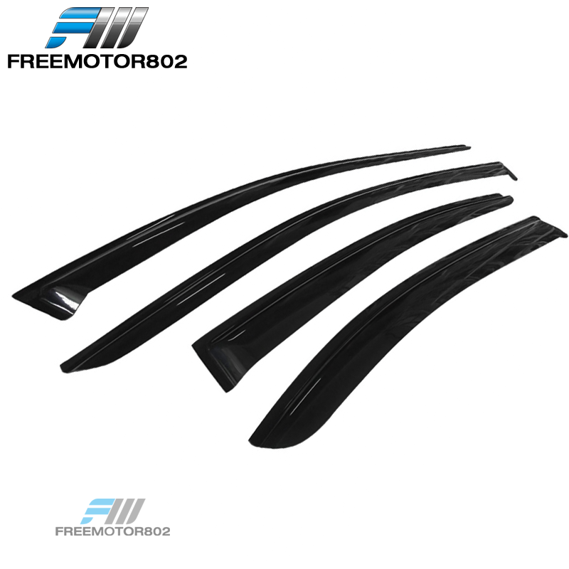 Fits 09-15 Nissan Maxima Sedan Window Visors Rain Sun Guard Deflector