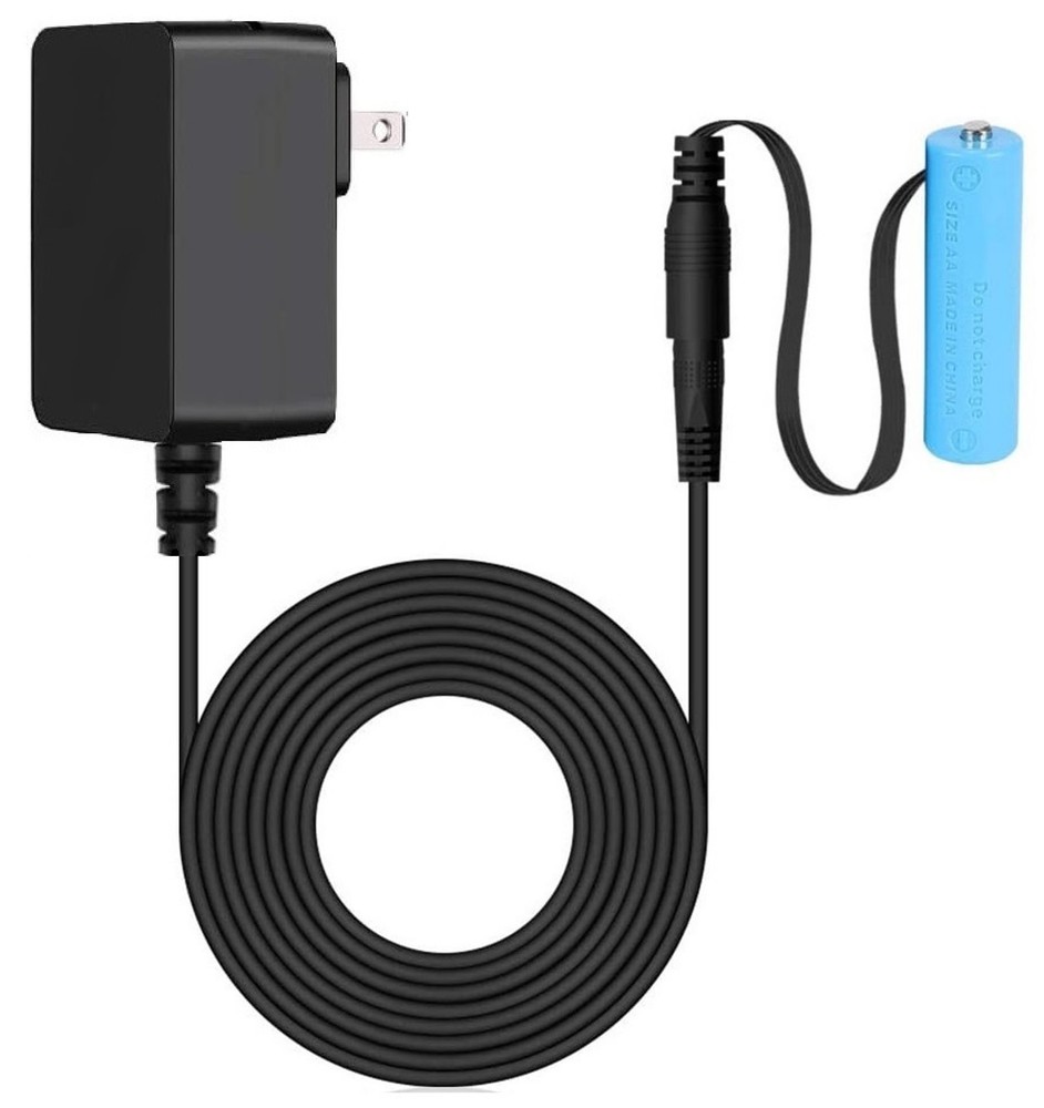 1 x AA Battery Replacement Eliminator Kit for Electronic Devices