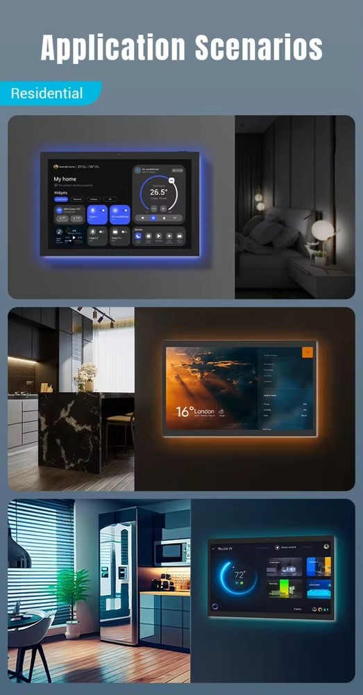 15.6 Inch Wall Mounting Android Display Automation Device Control Tablet Panel