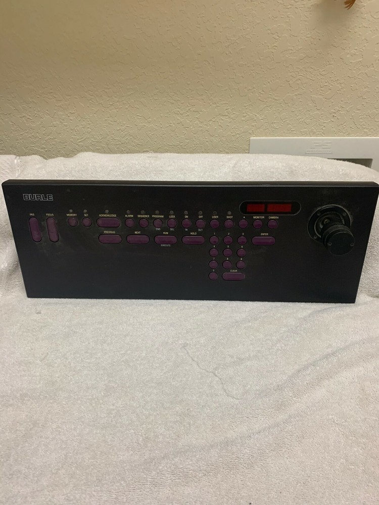 Burle TC8553 Multiplexer Keyboard/Joystick VR-SPD for Security System