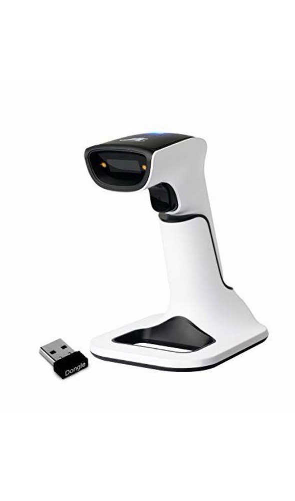 ScanAvenger Wireless Portable 1D&2D Bluetooth Barcode Scanner With Stand