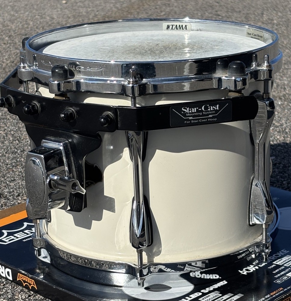 TAMA SUPERSTAR 10” White Rack Tom DRUM