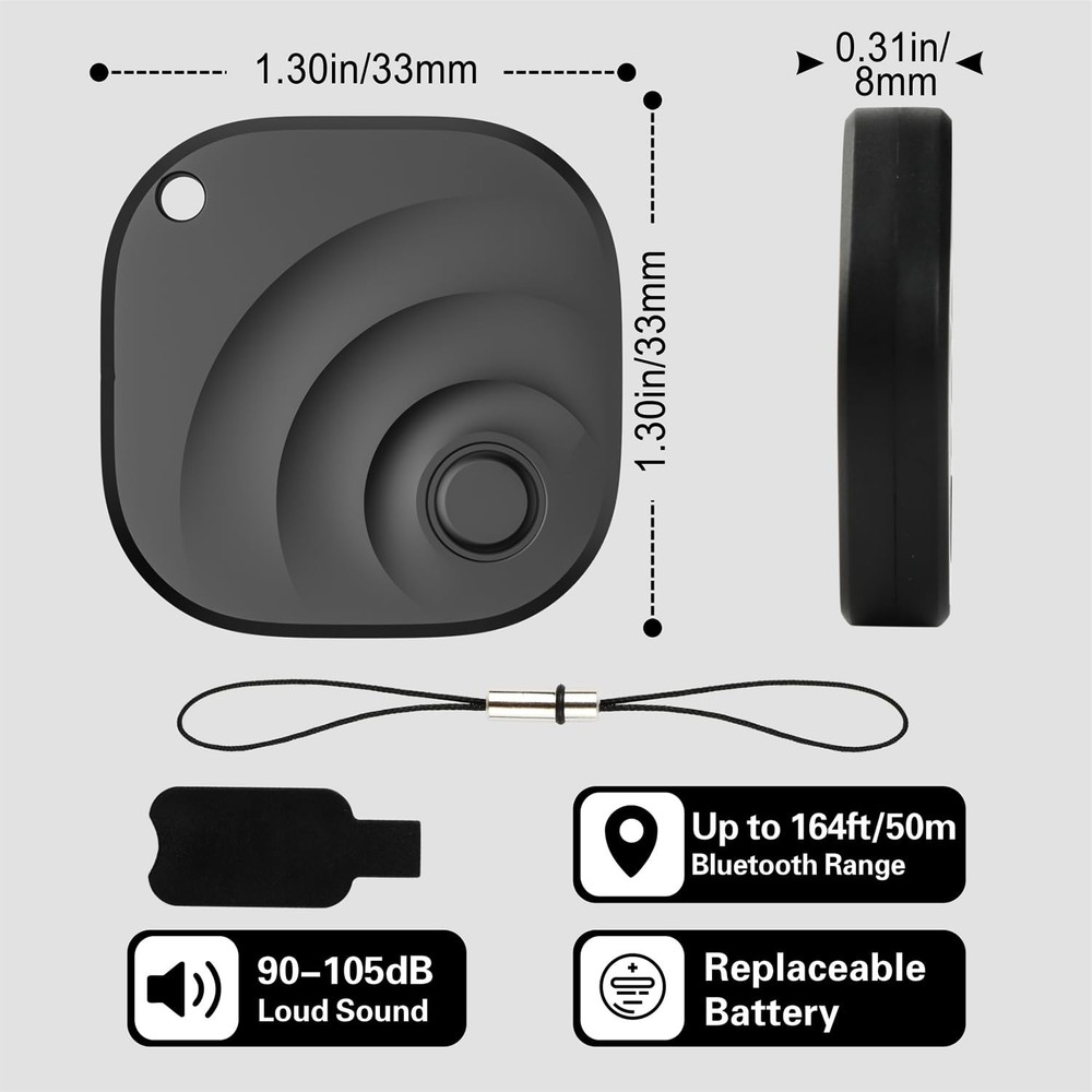 2026 Upgraded Android Tracker Tags-4 Pack, Tracking Device for Android Phones...