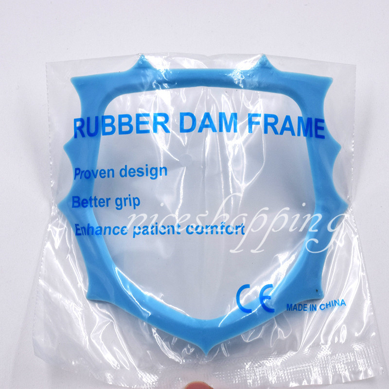 1 Pc Dental Autoclavable Barrier Bracket Support Plastic Rubber Dam Frame Holder
