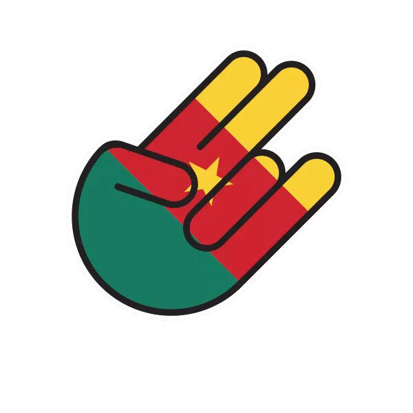 Cameroon Shocker Sticker Decal