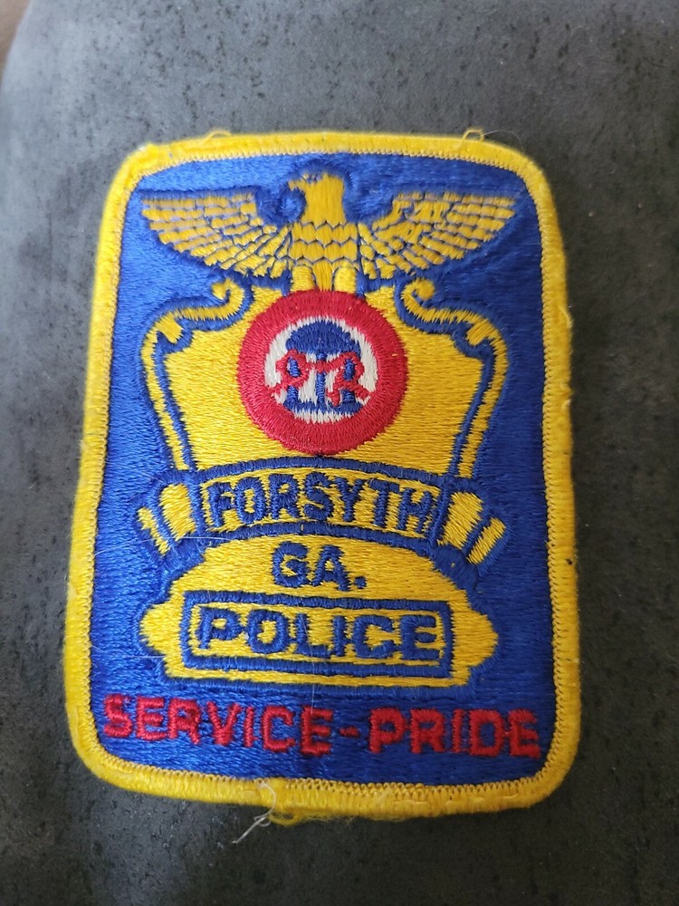 FORSYTH  GEORGIA  GA  ( SERVICE - PRIDE )  POLICE DEPT. PATCH