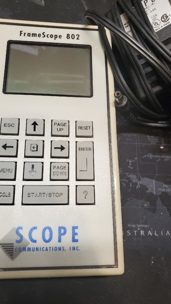 FRAMESCOPE 802 Ethernet Network Tester RJ45 scope communications ASM802FSC