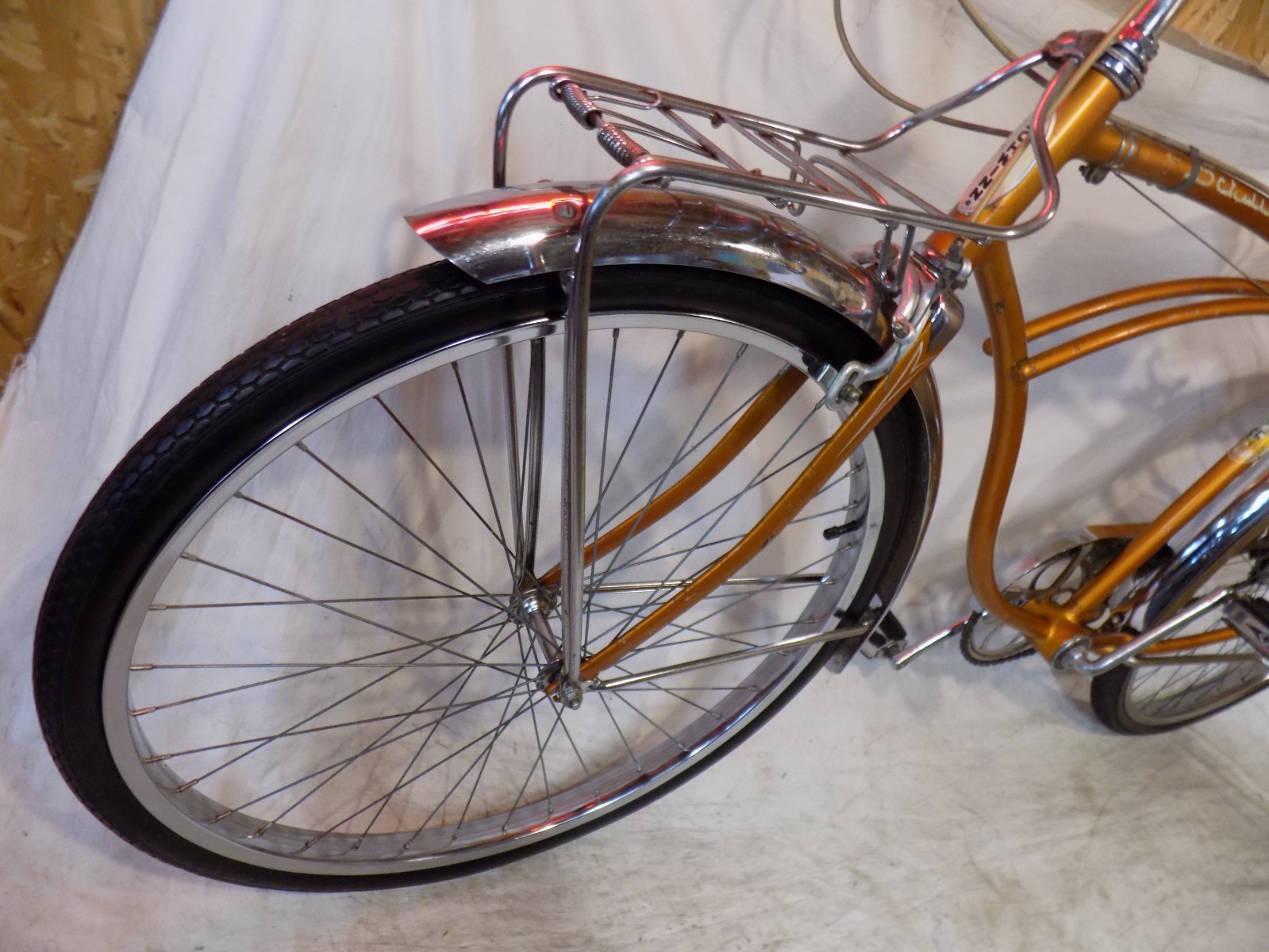 1965 SCHWINN CORVETTE II MENS 3-SPEED COPPERTONE CRUISER BIKE JAGUAR PANTHER S7!