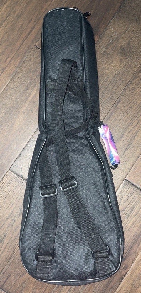 CLOUDMUSIC Ukulele Case Backpack Purple Galaxy