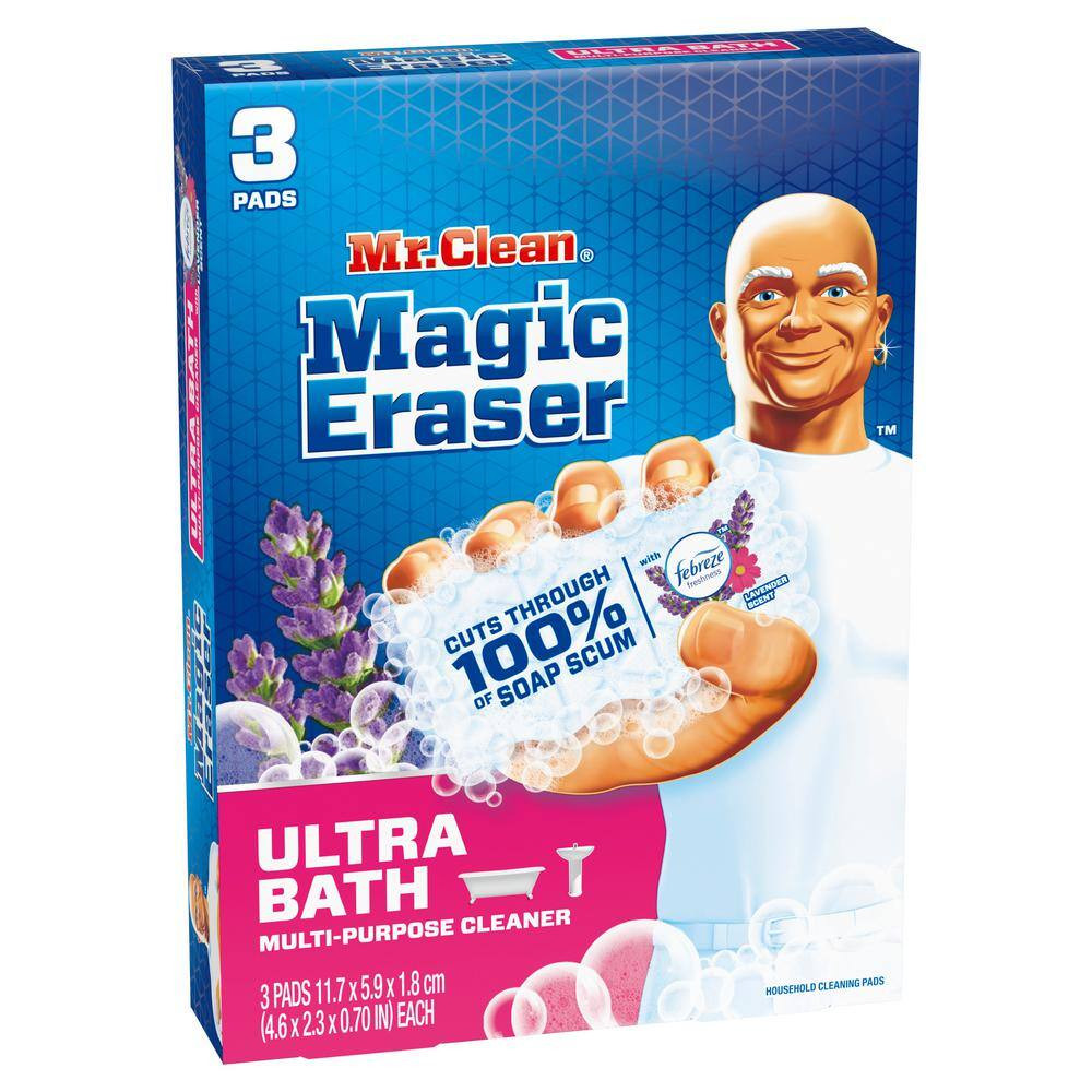 Ultra Bath Magic Eraser Sponge (3-CNT, Multi-Pack 3)