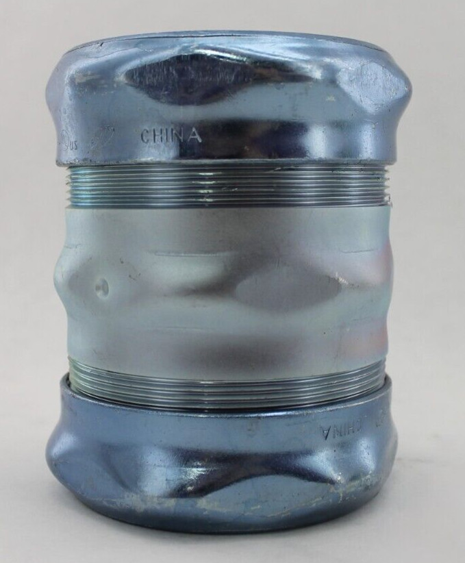 Arlington 3" Blue Compression Conduit Coupling
