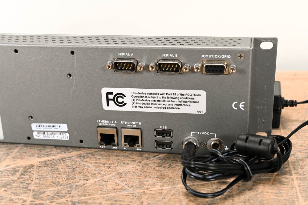 Evertz CP-2232E 2RU Advanced System Control Panel with 32 LCD Buttons CG01CPK