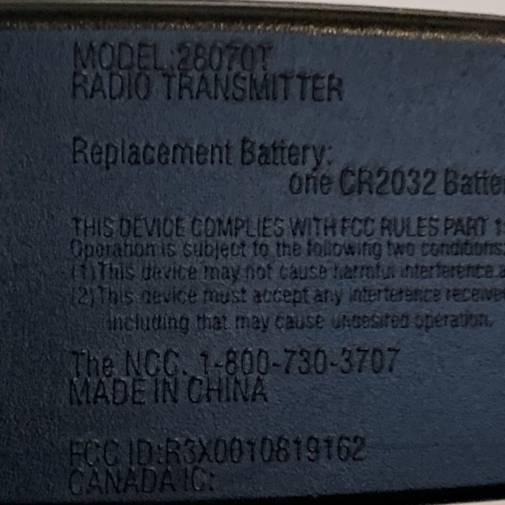 Stanley 28070T Radio Transmitter - Channel 4