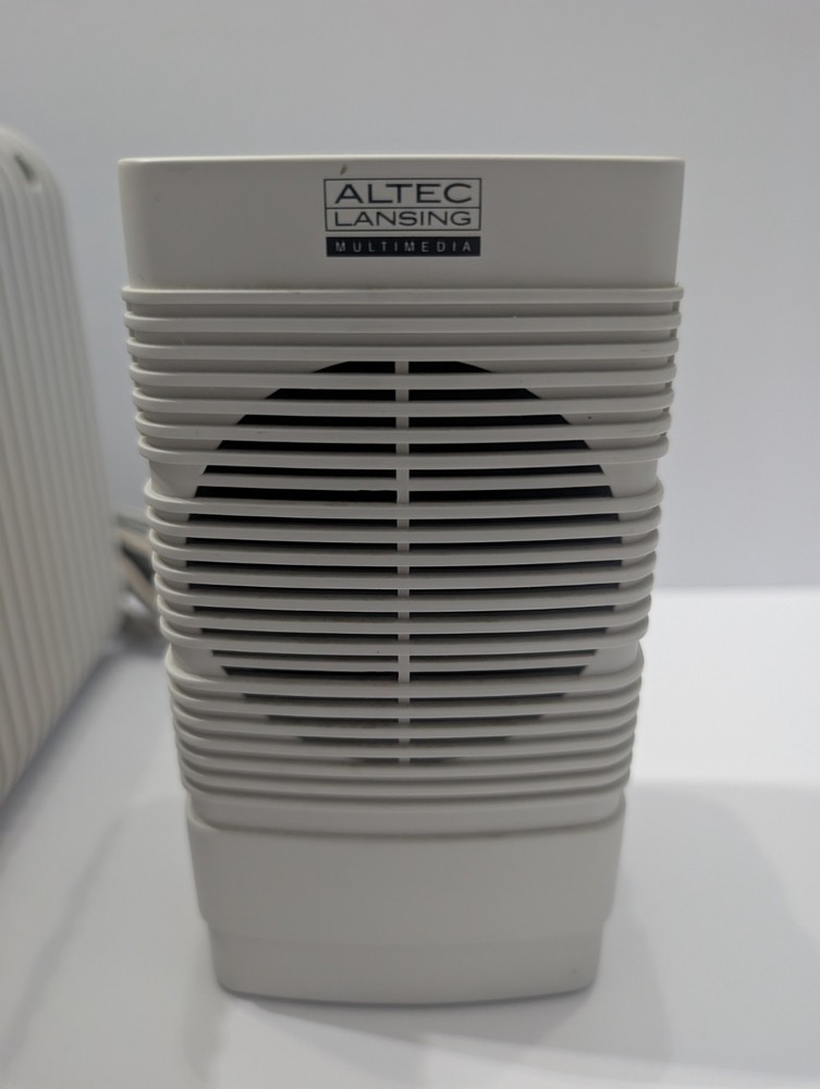 ALTEC LANSING ACS31 Computer Multimedia Speaker System Powered Subwoofer Tested