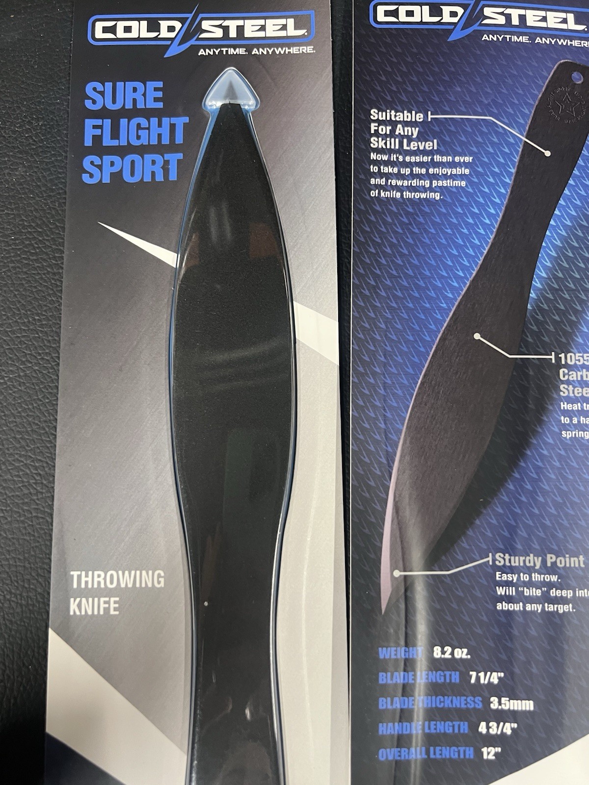 COLD STEEL SURE FLIGHT THROWING KNIVES 3-PACK