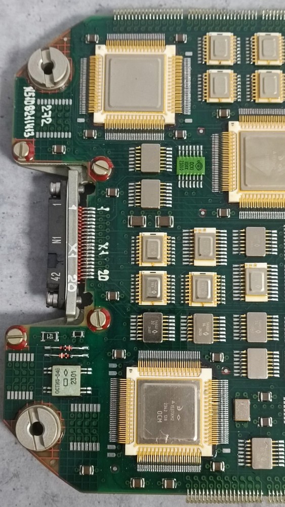 Soviet computing board BK16B multi-crystal computing module.