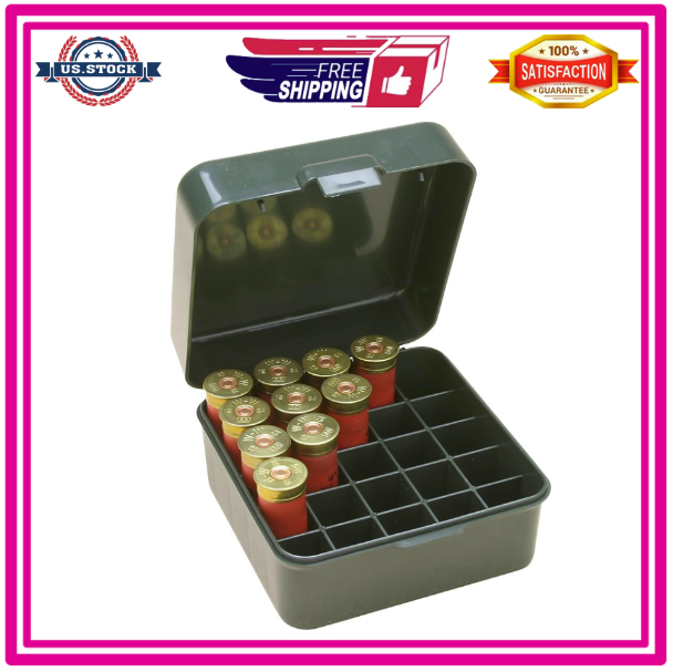 MTM 25 Round Shotshell Box (Forest Green) New